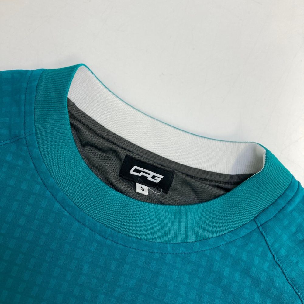 【史上最も激安！】 サイズ 3 CPG GOLF シーピージーゴルフ 蓄熱ジャケット ブルゾン ブルー系 240101468056 ゴルフウェア メンズ ストスト