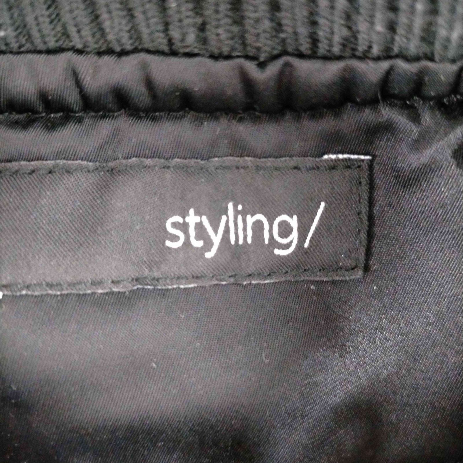 スタイリング styling 22AW パディングミリタリーコート レディース