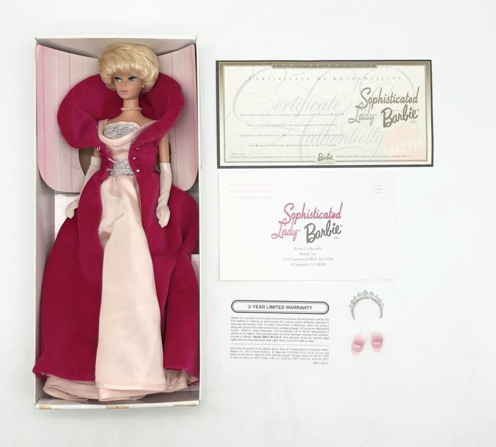 MATTEL - 【中古】開封 マテル Sophisticated Lady Barbie ソフィスティケイテッド レディ バービー ピンクドレス[17][240017699879] MATTEL - 【中古】開封 マテル Sophisticated Lady Barbie