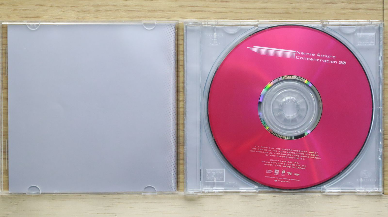 エイベックス Namie Amuro Concentration 20 liv… Concentration 20