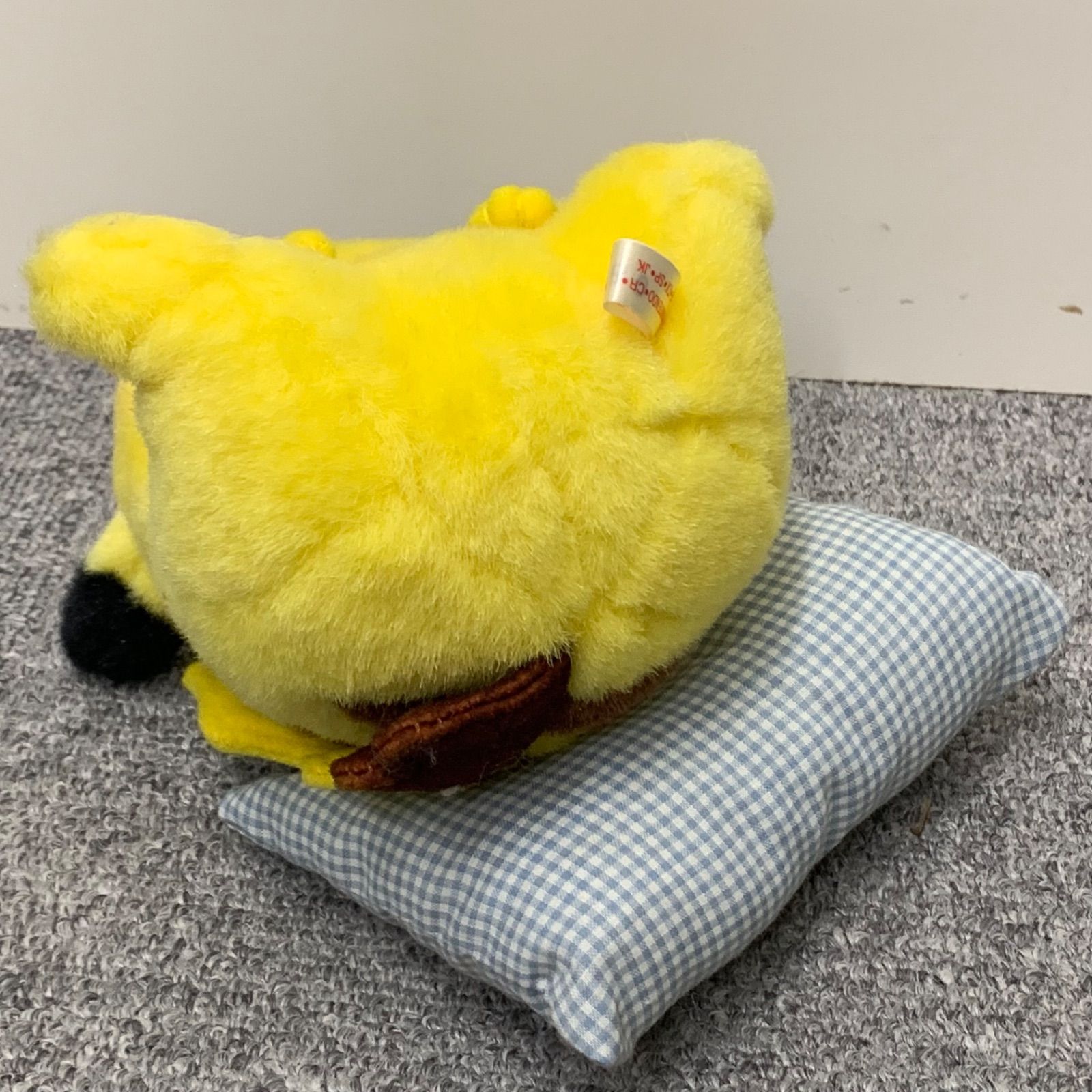 ポケモン ピカチュウ TOMY トミー 初期 ぬいぐるみ おやすみ 枕 【公式