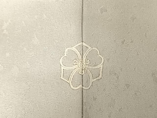 平和屋着物○銀座きしや 訪問着 駒刺繍 松に藤花房 金糸 金彩 たとう紙