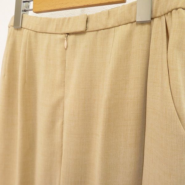 a レリアン Leilian パンツ 13 大きいサイズ ベージュ 922498 k01