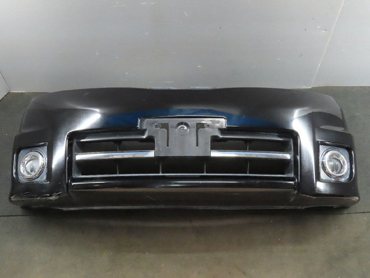 セレナ CC25 フロント バンパー F2022-1GK8B ホワイト QX1 セレナ ハイウェイスター 後期(CC25 C25) 純正