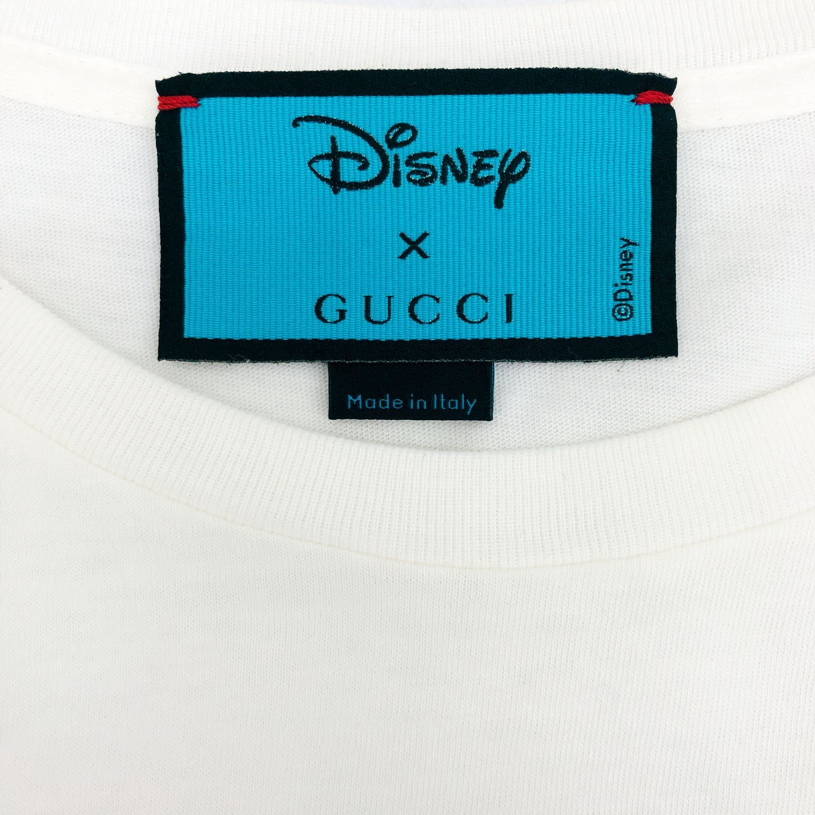 GUCCI グッチ ディズニーコラボ ドナルド 半袖 Tシャツ XS GUCCI グッチ Disney コラボ 半袖Tシャツ ロゴプリント