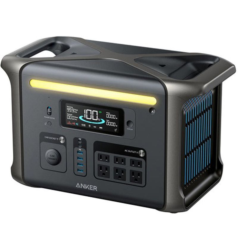メーカー正規品 Anker アンカー SOLIX F1500 ポータブル電源 大容量1536Wh 超急速充電 長寿命 防災対応
