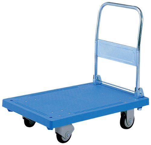 3営業日で発送 三甲 静か台車クリーン ハンドル折りたたみ式 ＳＭ HDI6401