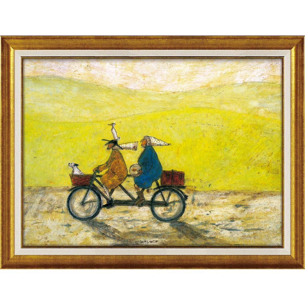 げんがー様ご確認ページ 絵画 サム トフト「ごきげんな日」 アートフレーム インテリア 壁飾り