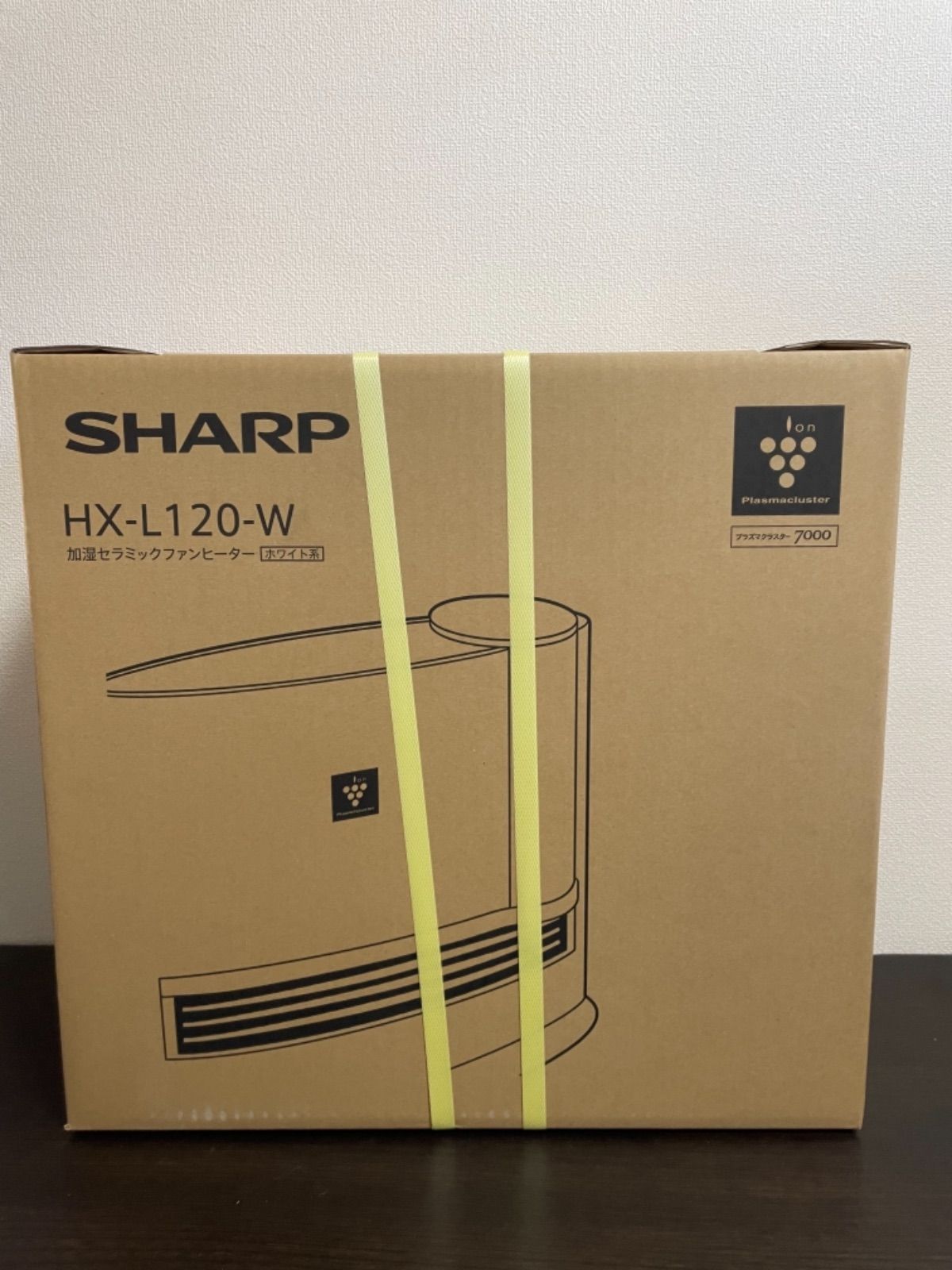 SHARP プラズマクラスター 加湿セラミックファンヒーター HX-L120