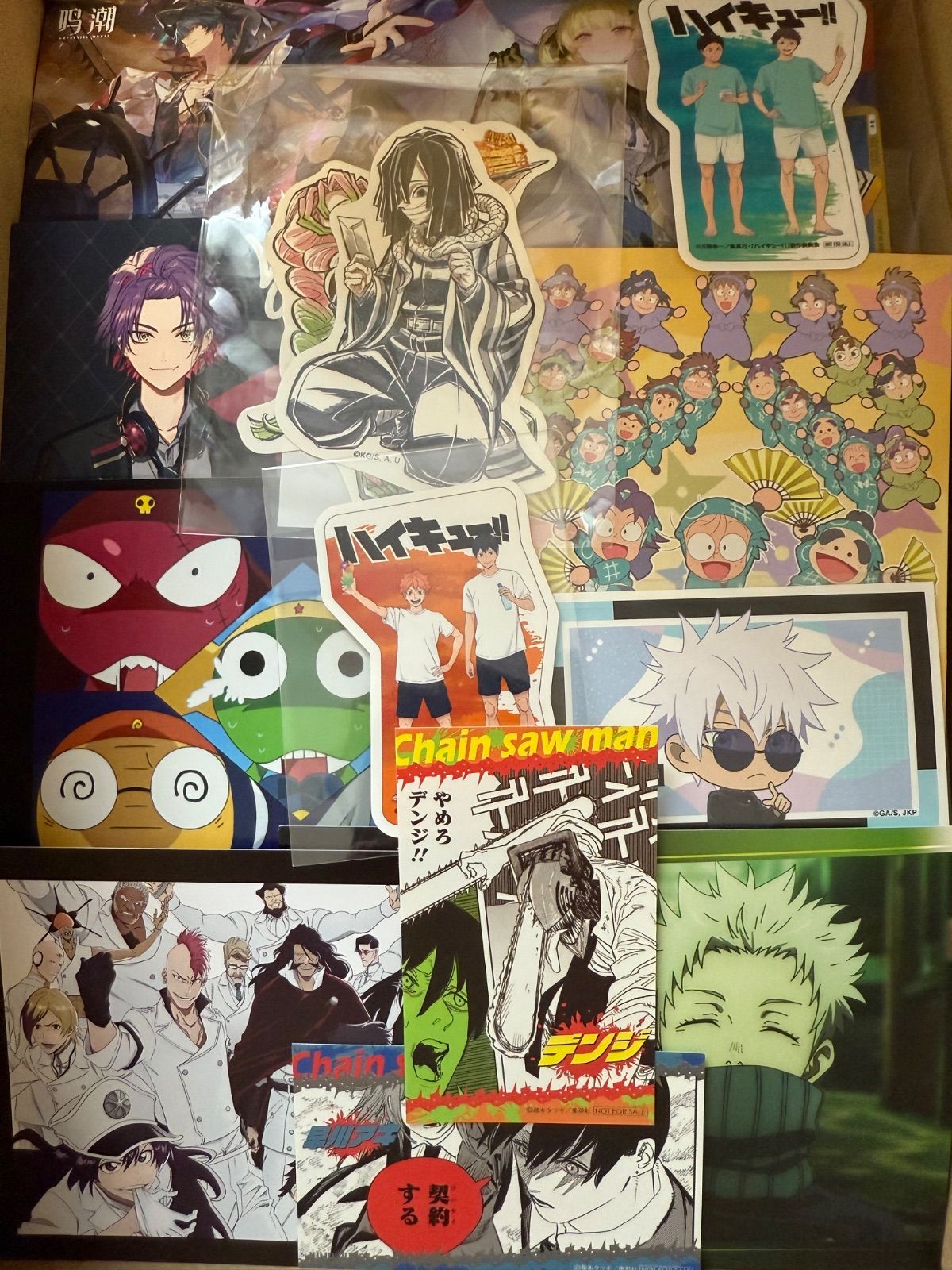 紙類 アニメ ゲーム まとめ売り 大量 コースター ポストカード カード