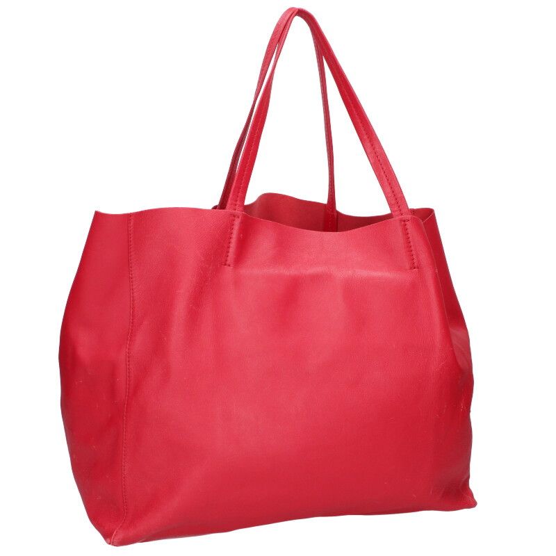 セリーヌ　CELINE　ホリゾンタルカバ レザートート　レッド　赤 セリーヌ CELINE トートバッグ ホリゾンタルカバ 赤 レッド