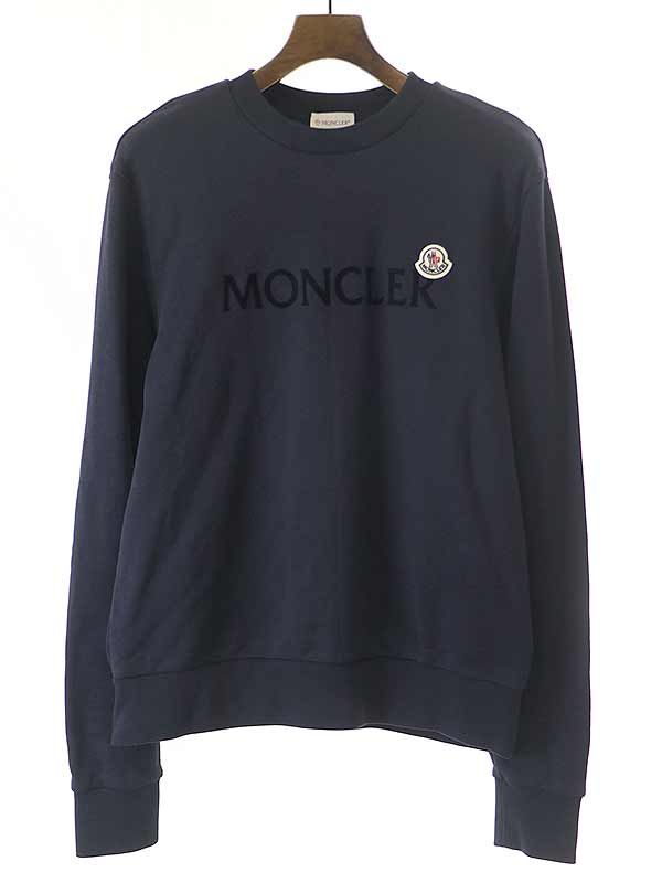 申し訳御座いません正規品 MONCLER ビッグロゴ スウェット タグ付き 即完売品 極美品