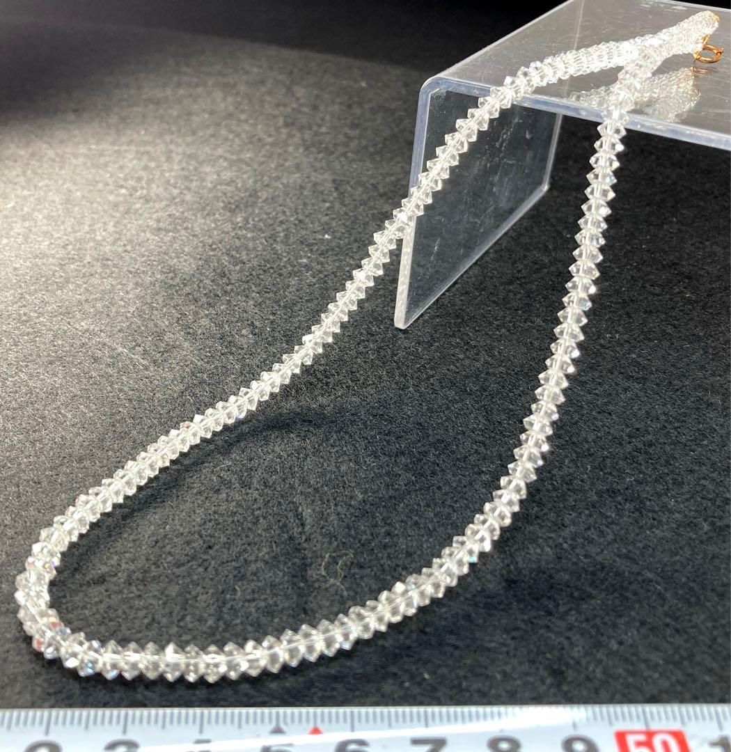 K18刻印金具 本水晶ネックレス 10.8g 東Y6-0315ア⑤ - メルカリ