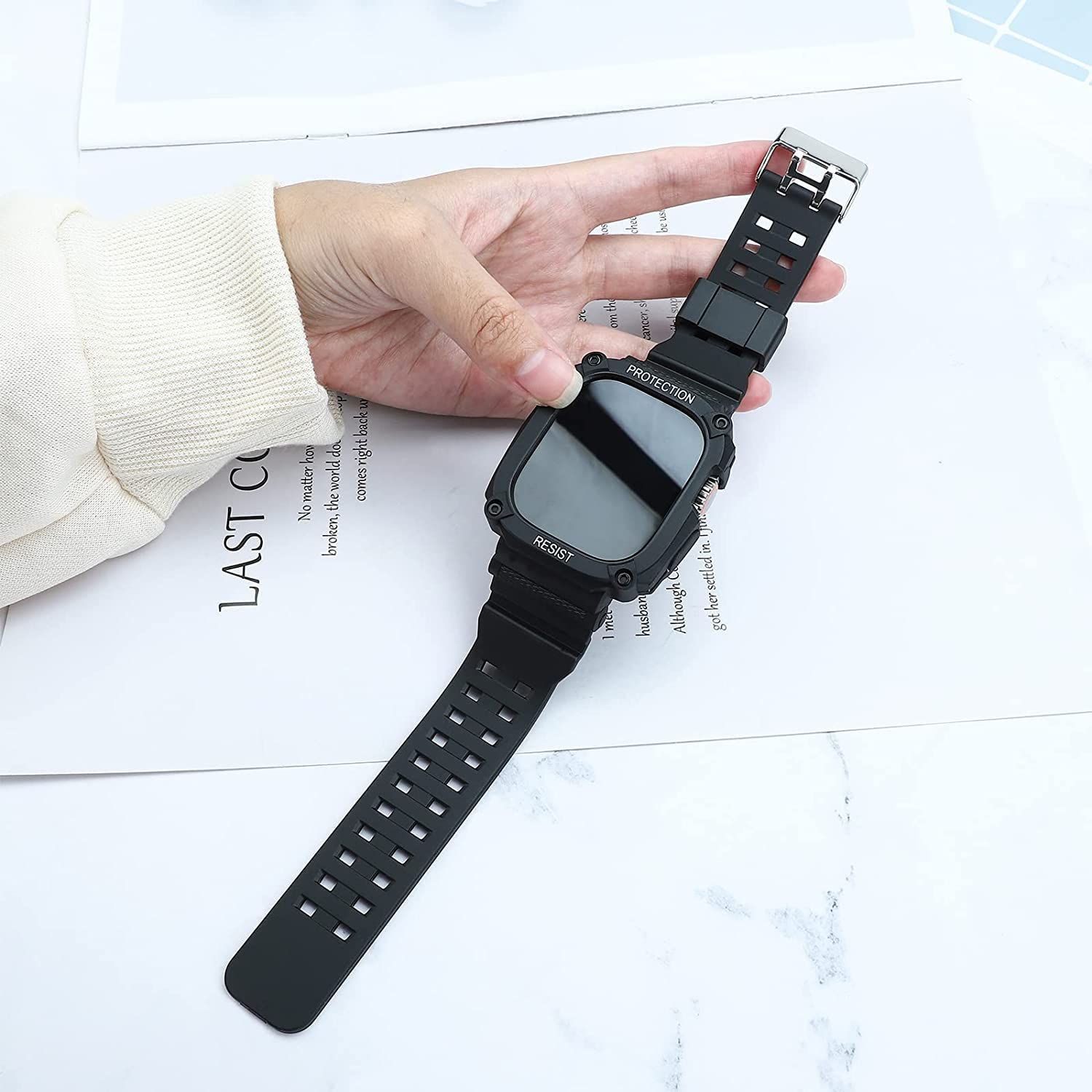 Apple Watch ultra 一体型ベルト腕時計