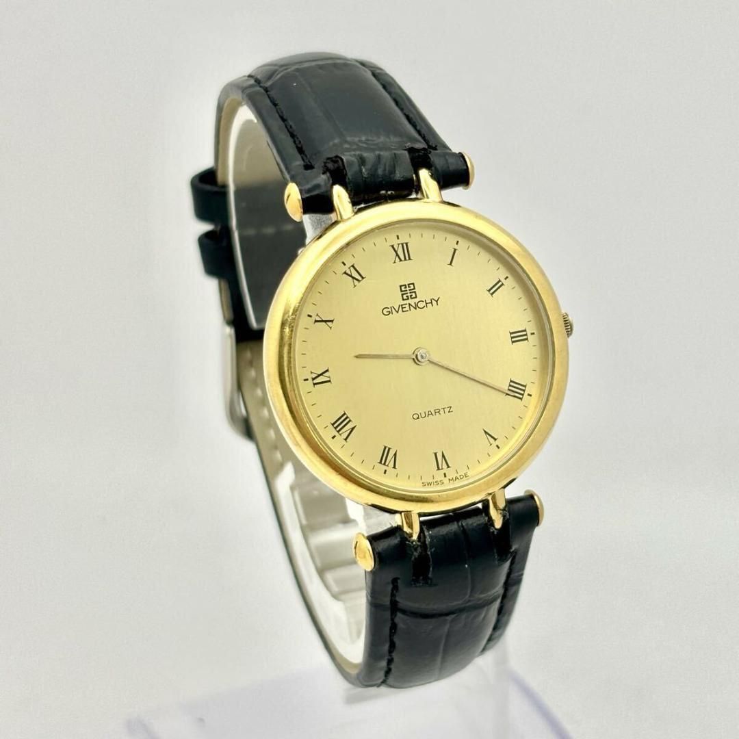 新品電池】GIVENCHY ジバンシー メンズ 腕時計 ゴールド 新品