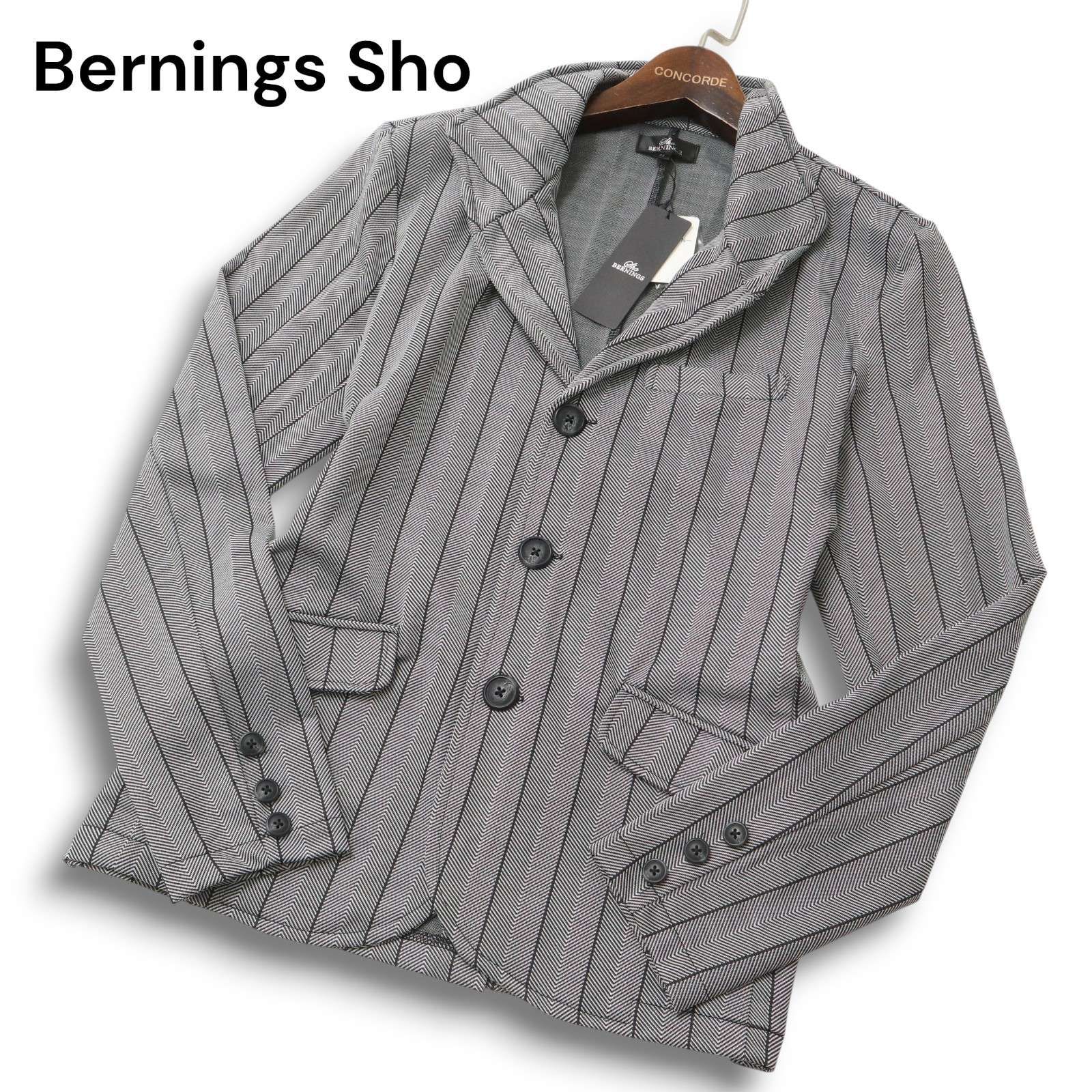 新品 未使用☆ Bernings Sho バーニングスショー 通年 ヘリンボーン 