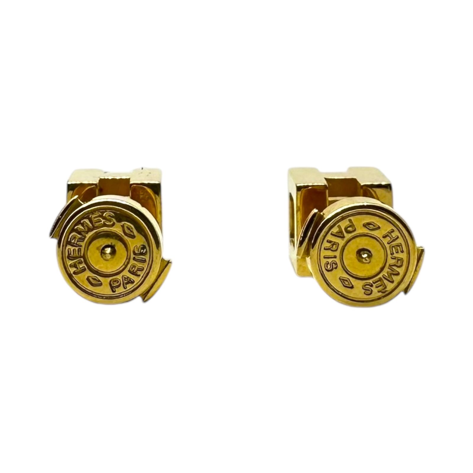 HERMES(エルメス) H cube caged ash earrings Hキューブ カージュド 