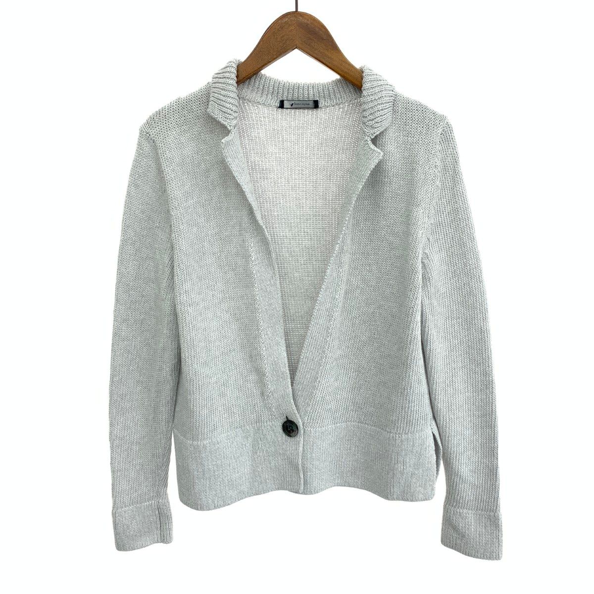 良好 Aquascutum アクアスキュータム カーディガン サイズ:8