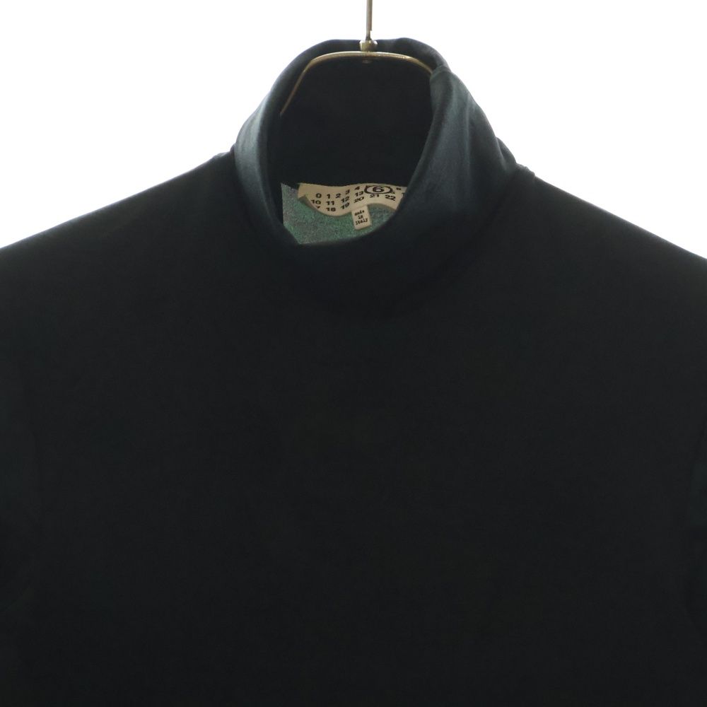 エムエムシックスメゾンマルジェラ 23AW Printed Long-Sleeve Turtle Neck Top 総柄タートルネック長袖Tシャツ インナー S62NH0019 S24636 MM6 Maison Margiela (エムエムシックスメゾンマルジェラ) 23AW