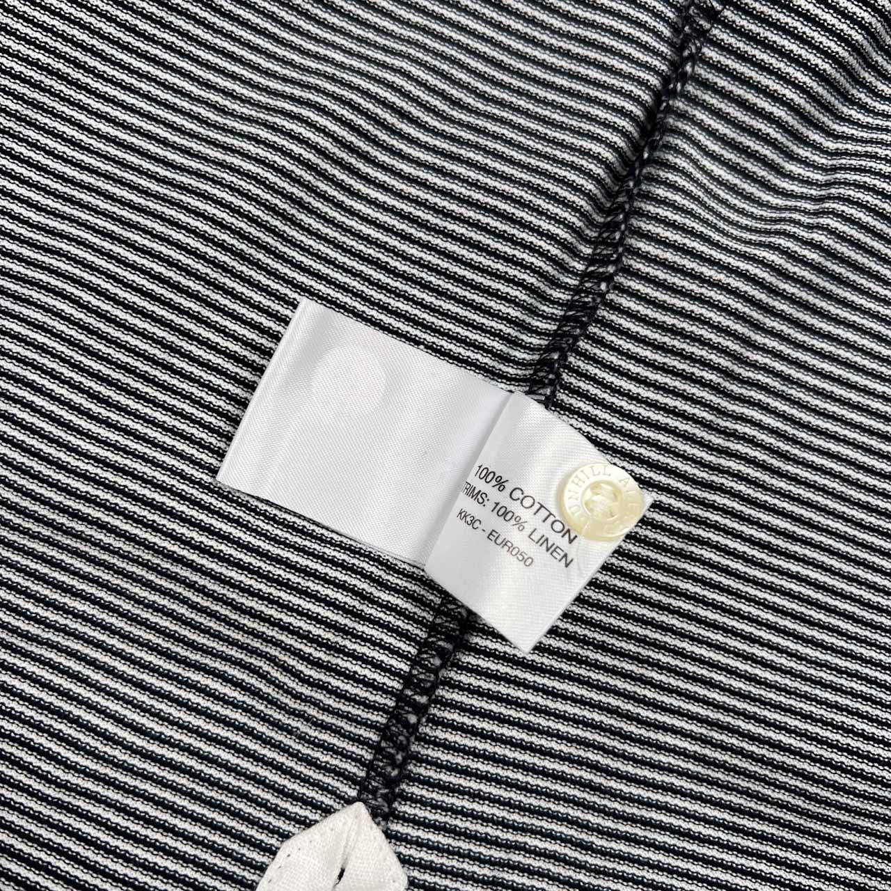 【未使用品】dunhill ダンヒルスポーツ　半袖ポロシャツ　ボーダー　ゴルフ a988 美品 dunhill Sports 【L】 ポロシャツ ゴルフ ドット