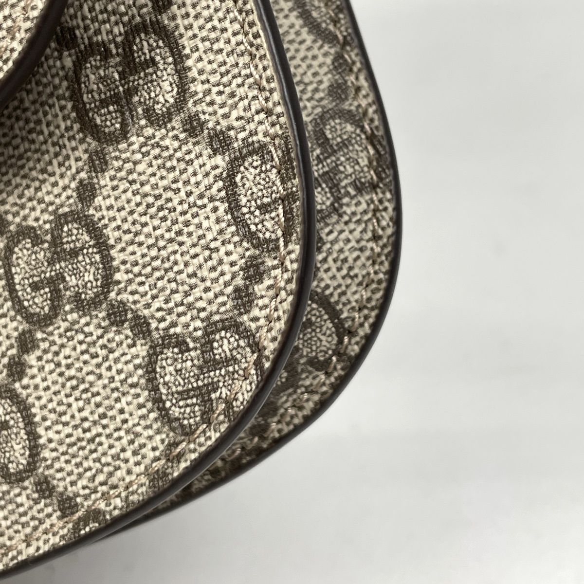 グッチ GUCCI ブロンディ ウエストバッグ GG柄 ボディバッグ ベルトバッグ ボディバッグ コーティングキャンバス ベージュ ブラウン 718154 レディース DECORATOM_COM_BR