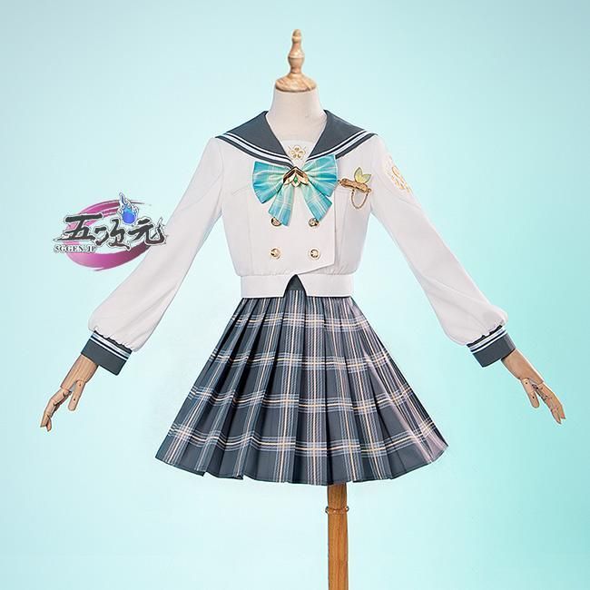 五次元 基萌 崩壊スターレイル ホタル 春の贈り物 コスプレ衣装 ウィッグ 追加 CS091007BJ ハロウィン