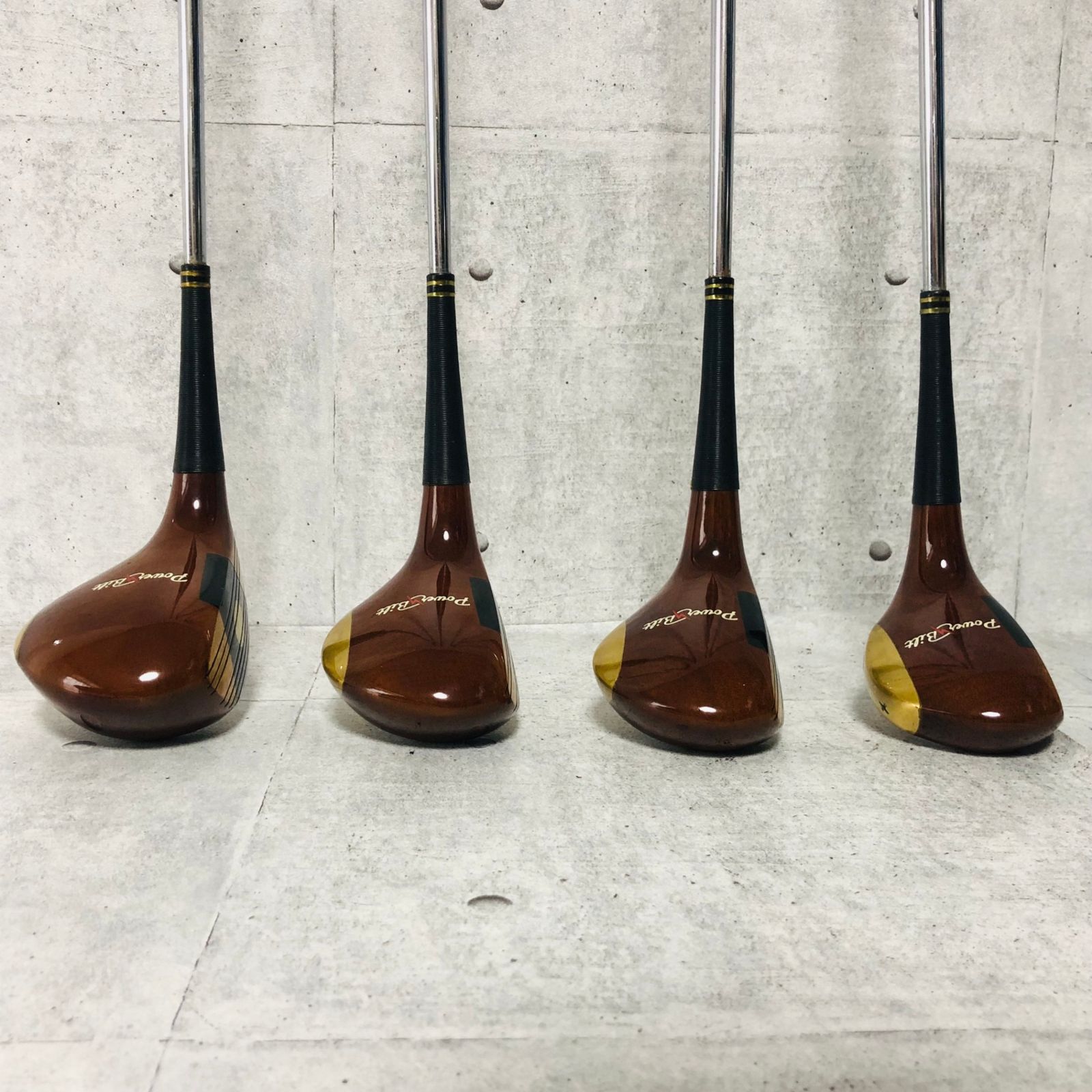 パワービルト プロソニック パーシモンウッド ドライバー パワービルト