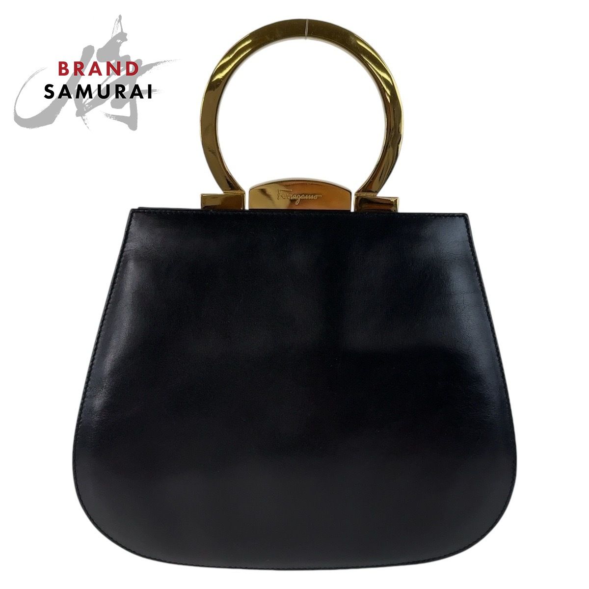 Salvatore Ferragamo サルヴァトーレフェラガモ ガンチーニ ブラック 