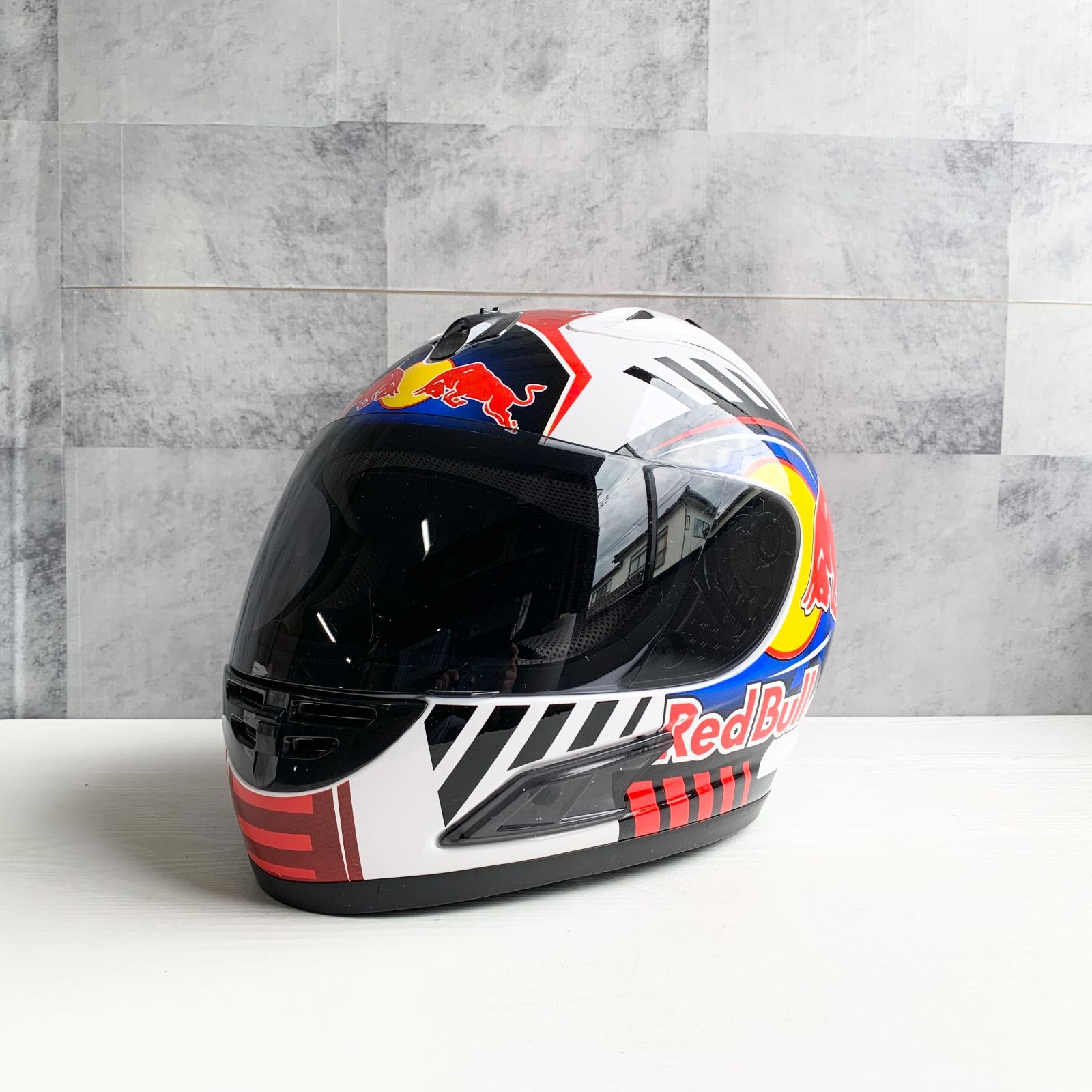 Red Bull レッドブル フルフェイスヘルメット Mサイズ スモークシールド バイク