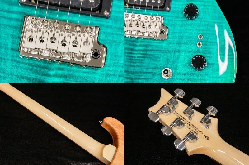 new】PRS / SE Custom 24-08 Turquoise #F048903 3.59kg【Guitar Shop