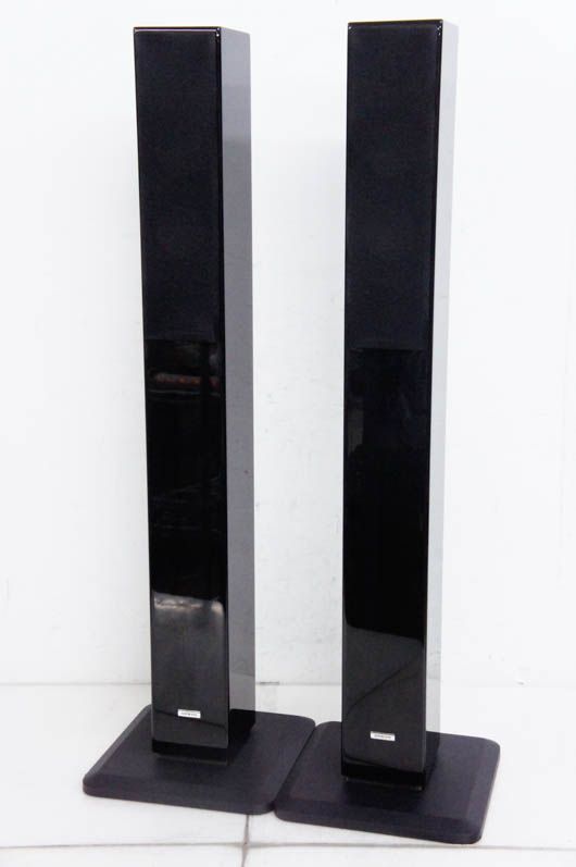 中古】ONKYOオンキヨー トールボーイスピーカー D-108E ブラック