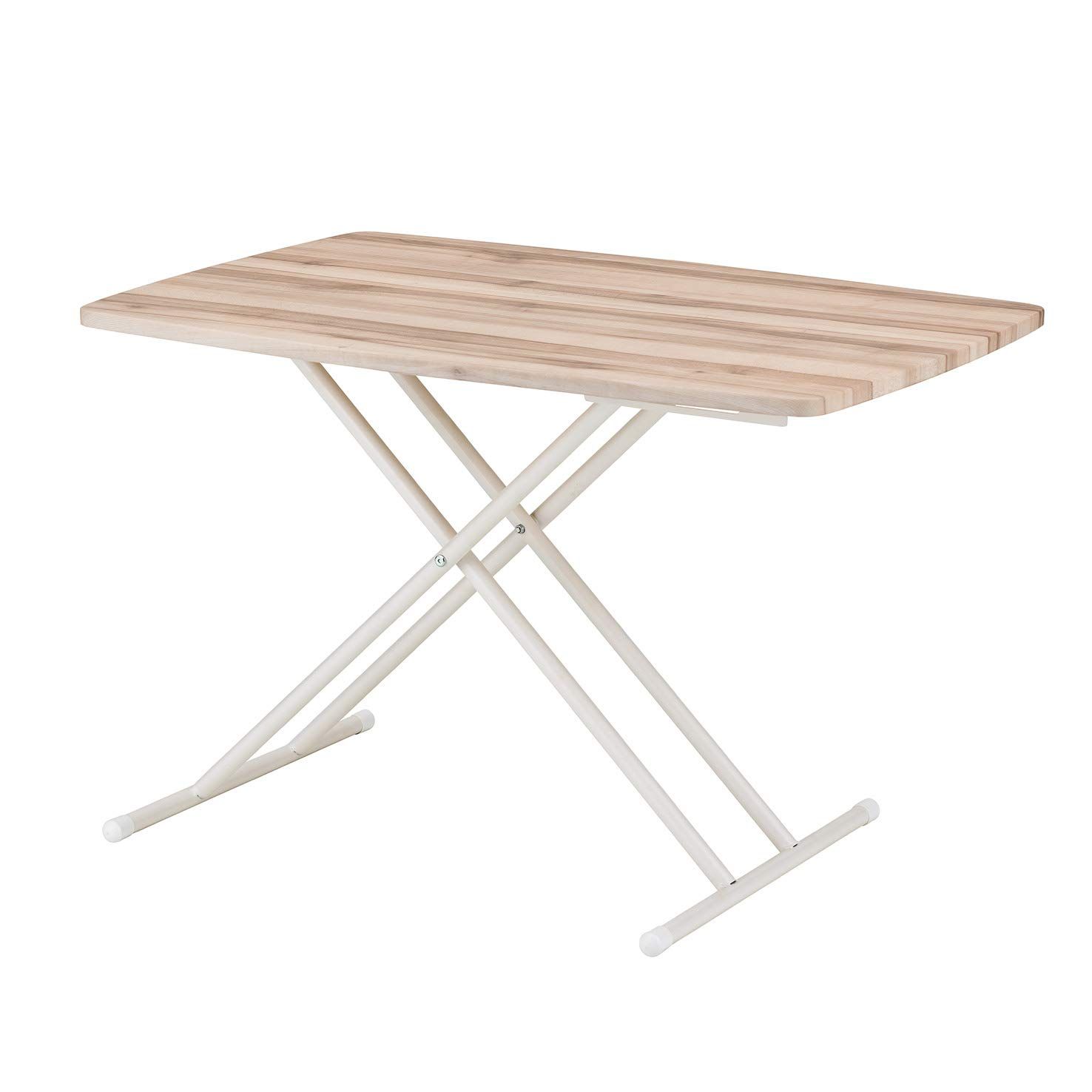 昇降できる マルチテーブル VNA ビンテージナチュラル 武田コーポレーション 90×60×59 昇降式 T8-VSMT90VNA