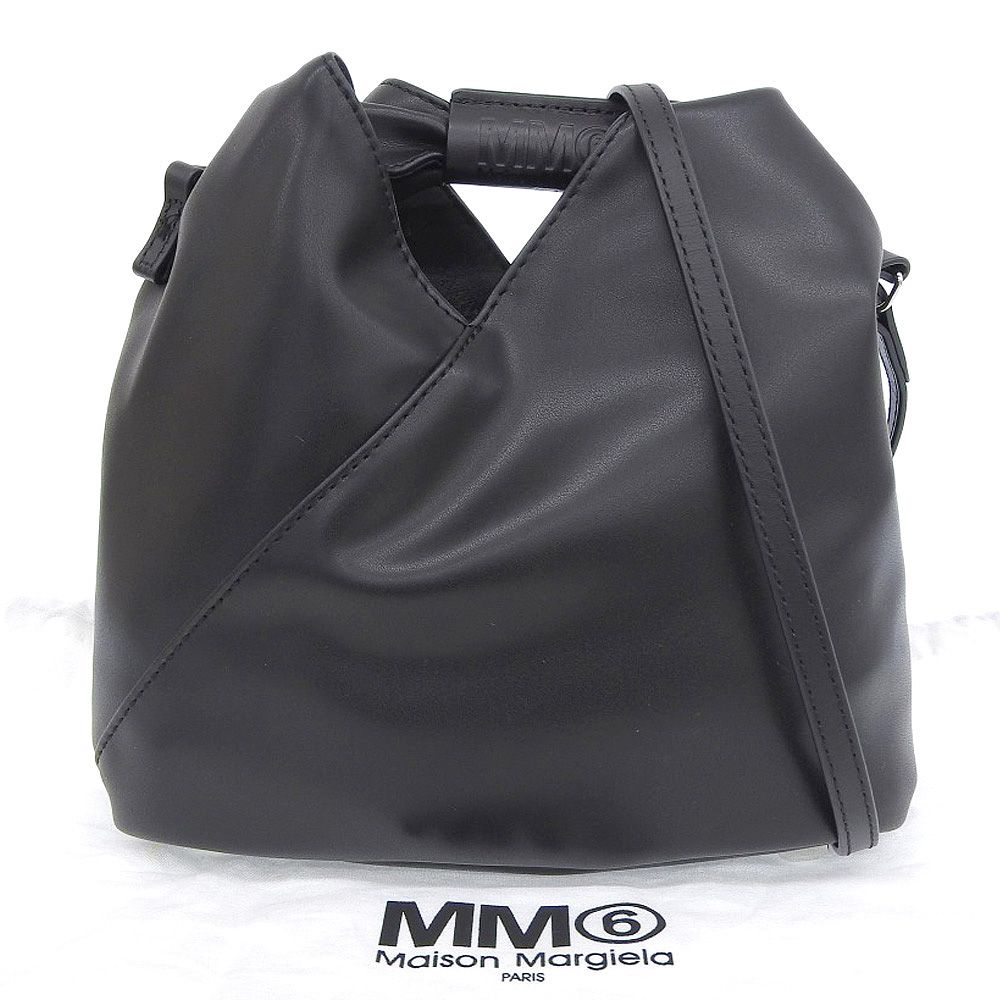 本物保証】 布袋付 新品同様 メゾンマルジェラ MM6 ショルダーバッグ  