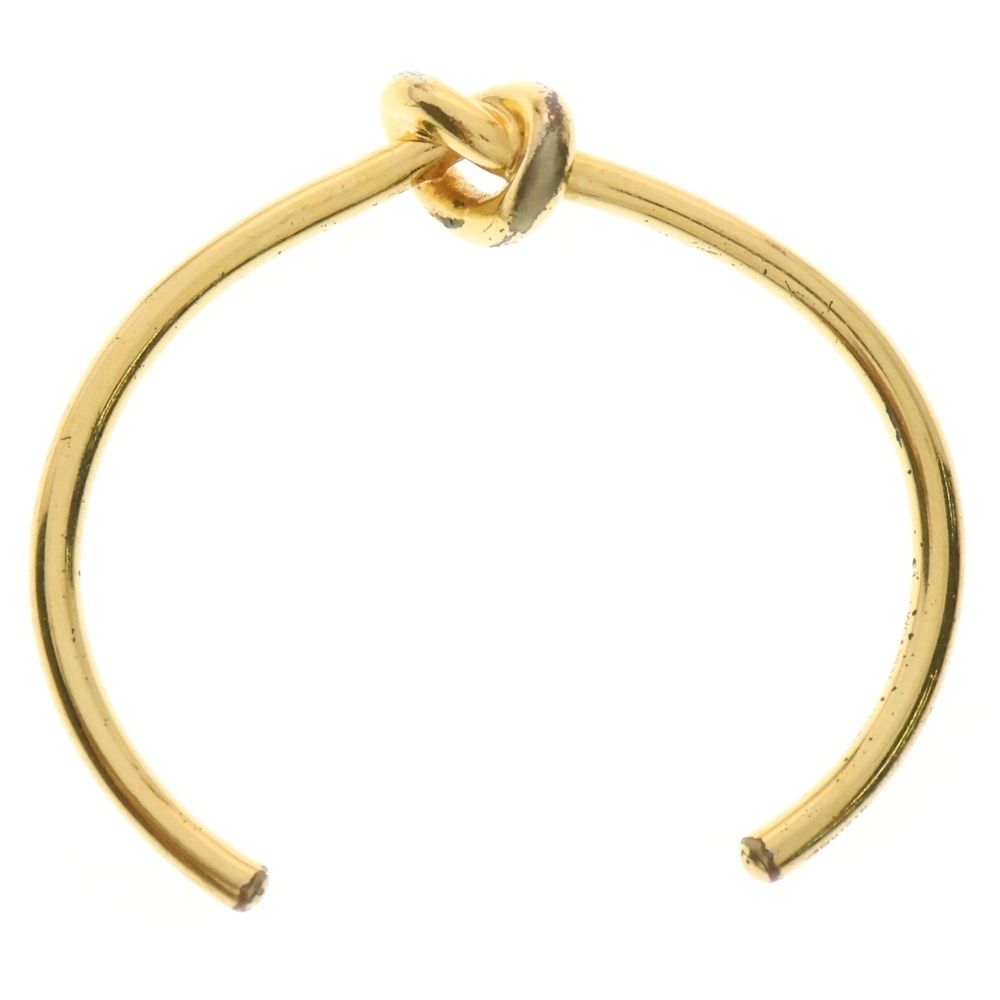 本日で出品終わります。セリーヌバングル CÉLINE セリーヌ シルバー ノット エクストラシンブレスレット