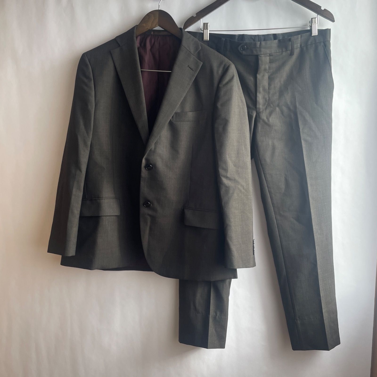 【美品】上下セットスーツ　DIFFERENCE 美品】ディファレンス DIFFERENCE メンズ オーダースーツ