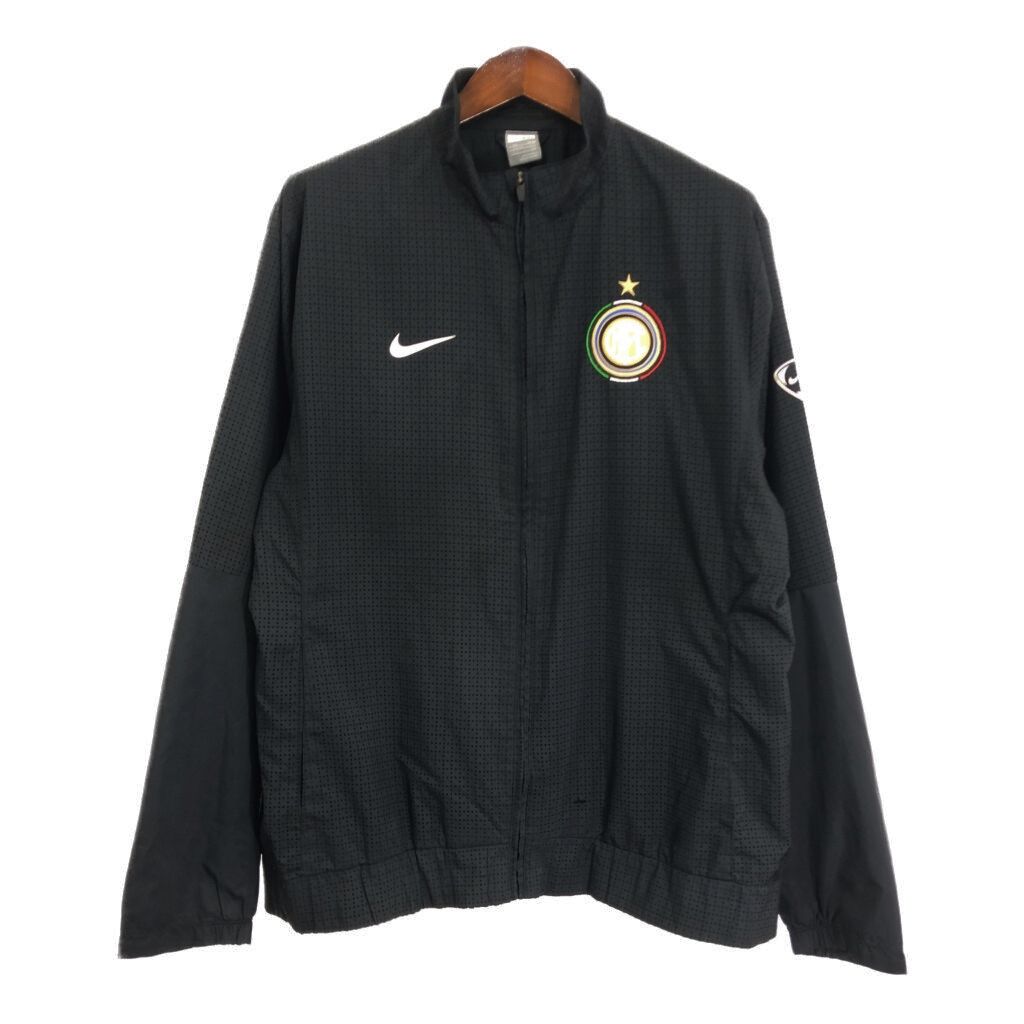 NIKE ナイキ サッカー インテルナツィオナーレ・ミラノ トラックジャケット 大きいサイズ プロチーム (メンズ XXL) 中古 古着 R4940