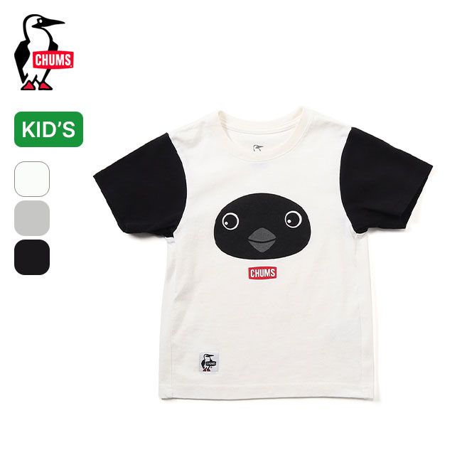【新品】CHUMS チャムス ブービーフロントフェイスTシャツ【キッズ】
