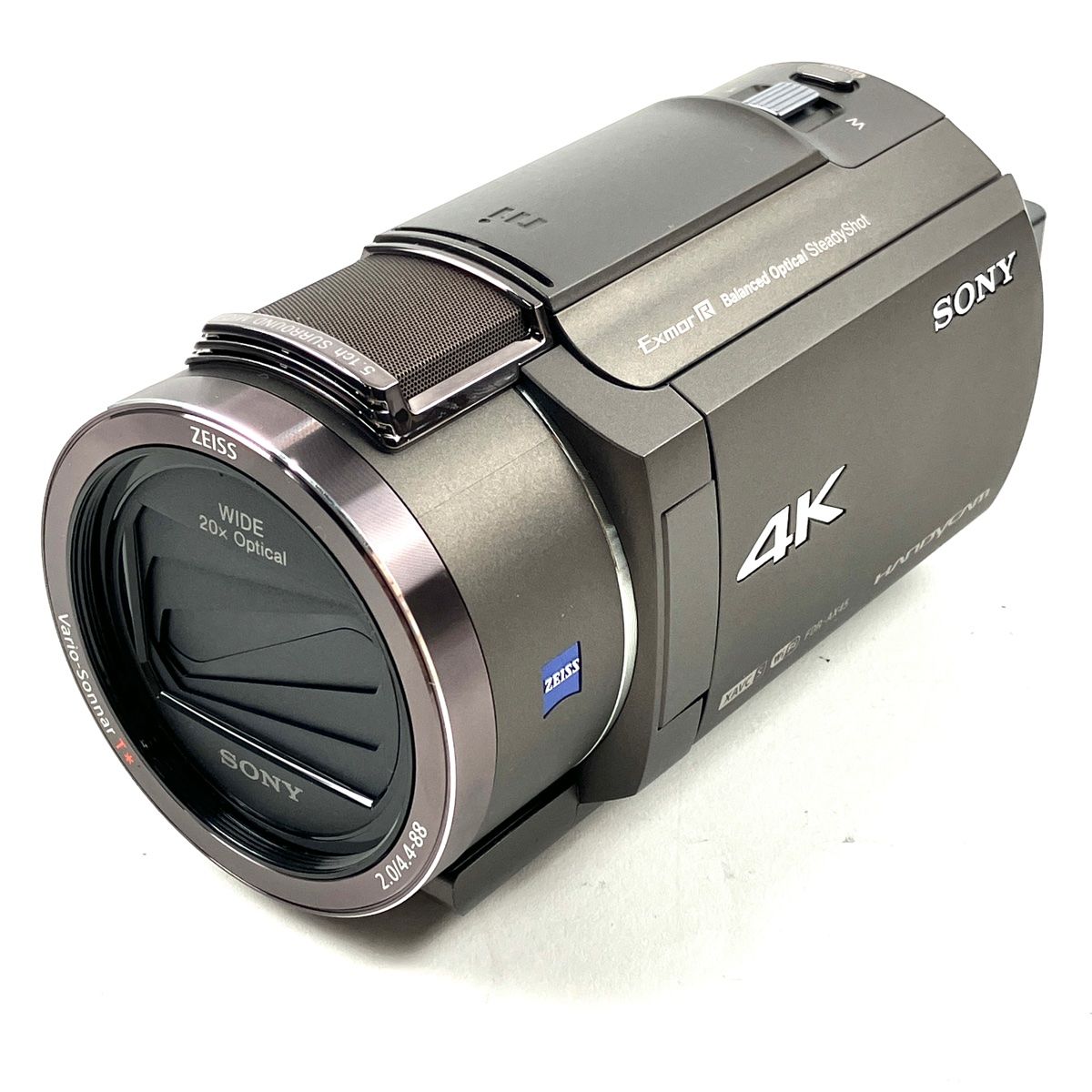 ソニー SONY FDR-AX45 ブラウン デジタル4Kビデオカメラ デジタル ...