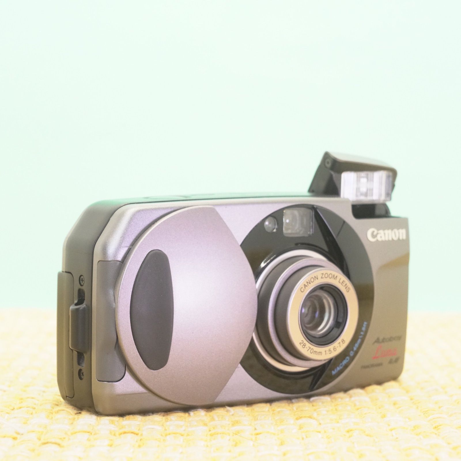 完動品◎Canon Autoboy Luna フィルムカメラ グレー - フィルムカメラ