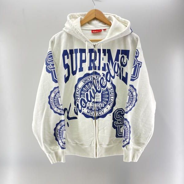 Supreme 25FW Knowledge Reigns Hooded Sweatshirt size M ホワイトシュプリーム 24