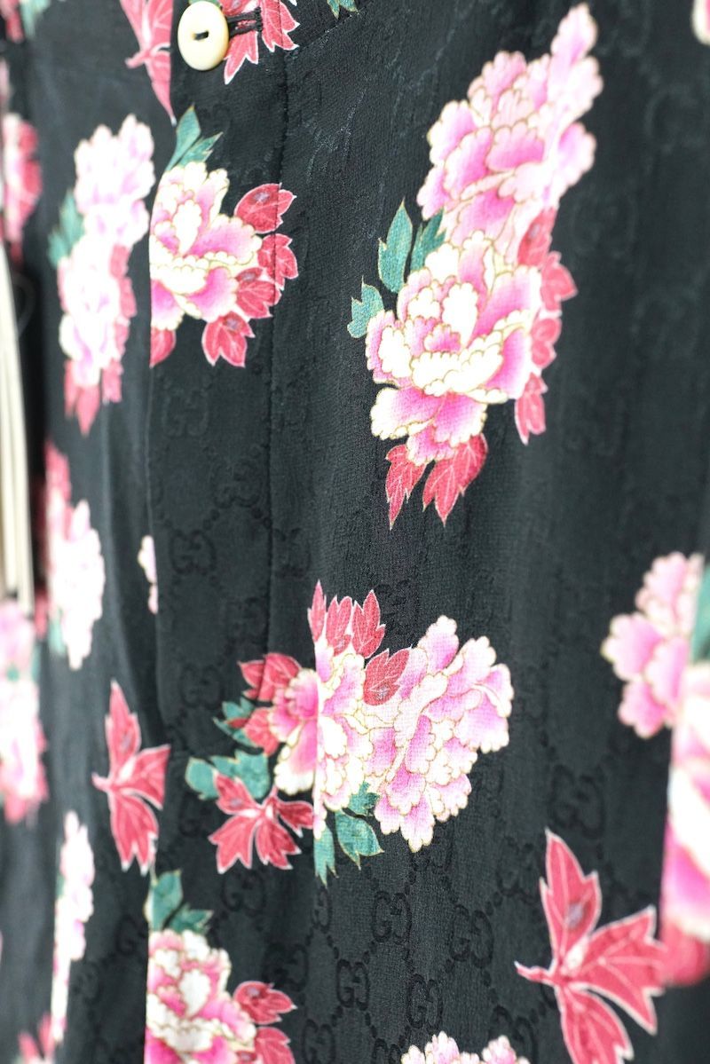 GUCCI グッチ　GGモノグラム　bee刺繍 蜂　スイムショーツ パンツ　黒 グッチ GUCCI ショートパンツ - メルカリ