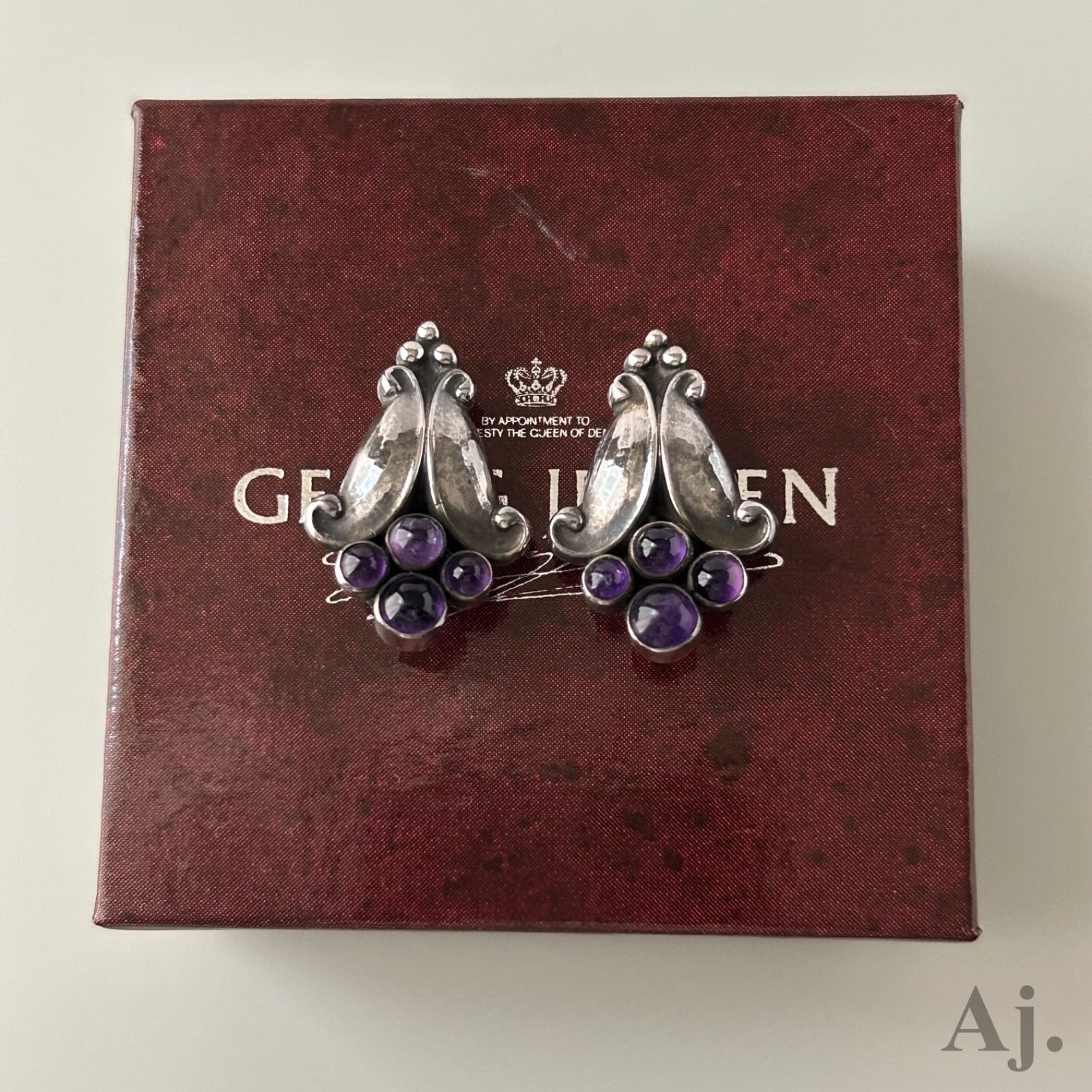 希少ヴィンテージ！！】ジョージジェンセンシェルピアス