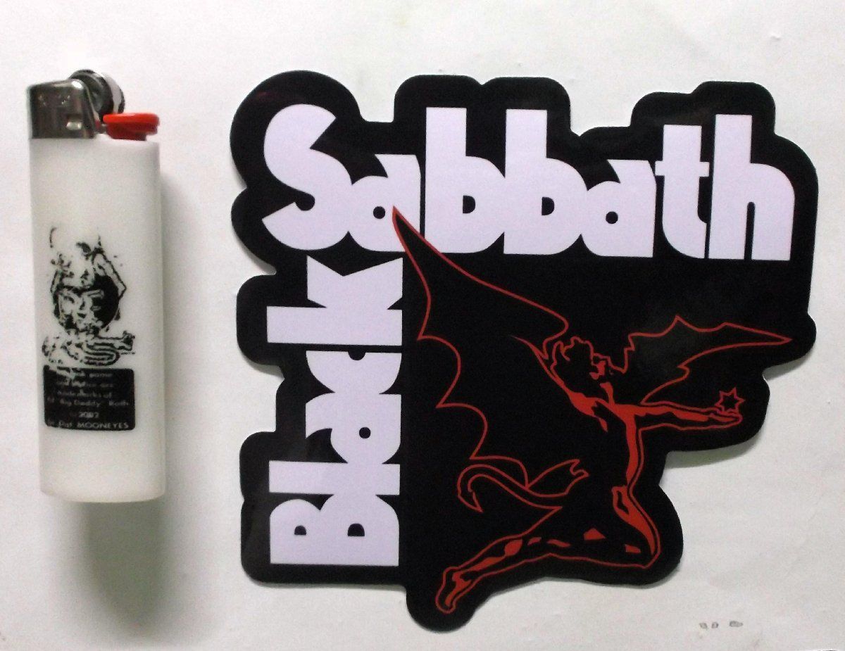 ブラック サバス ステッカー Black Sabbath 正規品 雑貨 ロックTシャツ関連