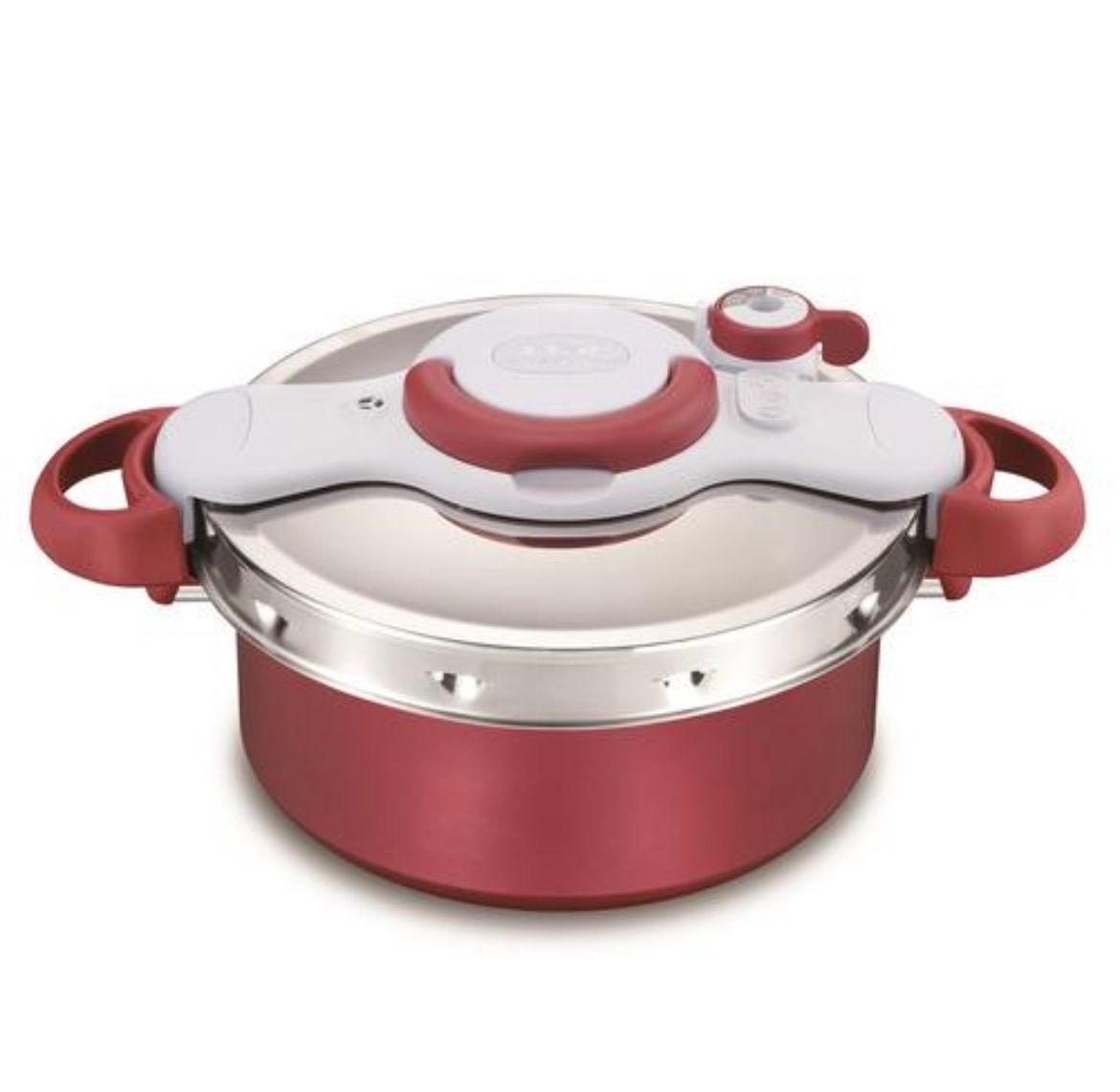 ティファール T-fal 圧力鍋 クリプソ ミニット デュオ レッド 5.2L（IH