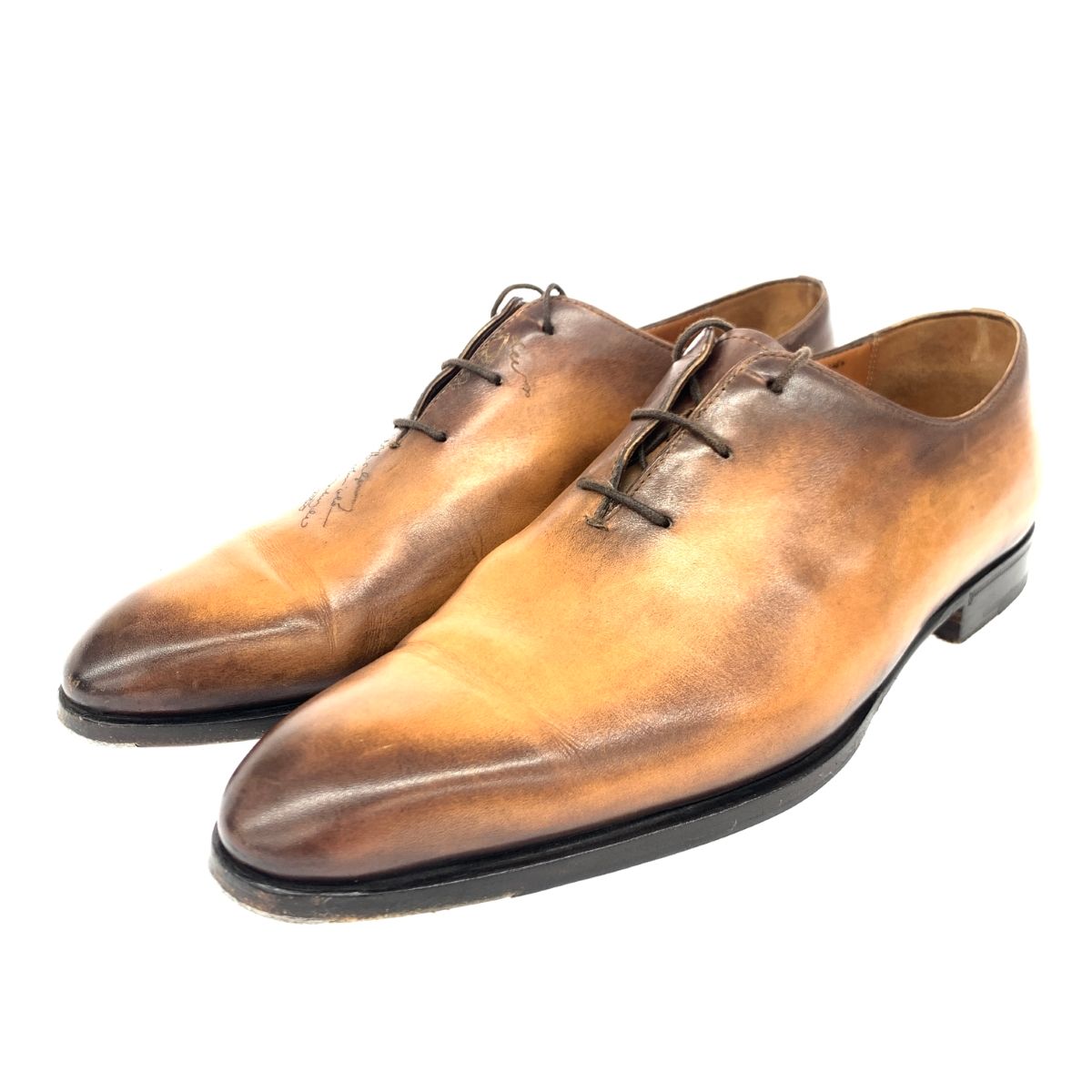 良好 Berluti ベルルッティ アレッサンドロ ガレ ドレスシューズ 3756