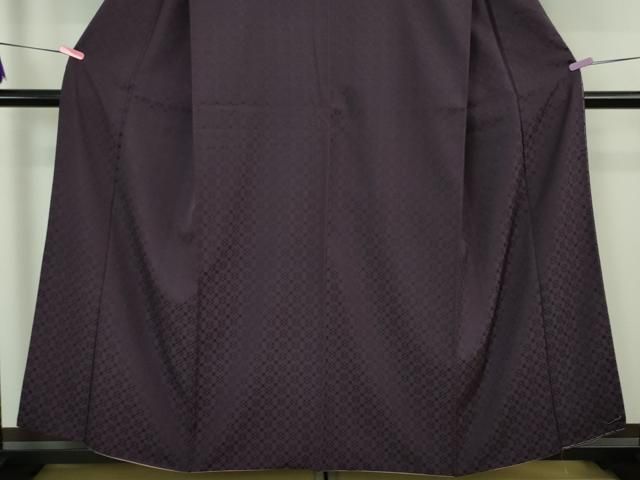 平和屋本店■極上　花織　紬　色無地　紫紺色　逸品　DZAA6037kh5 平和屋本店□極上 花織 紬 色無地 紫紺色 逸品 DZAA6037kh5 - メルカリ