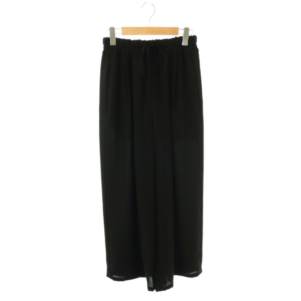 エンフォルド ENFOLD TROUSERS PEジョーゼット ギャザー