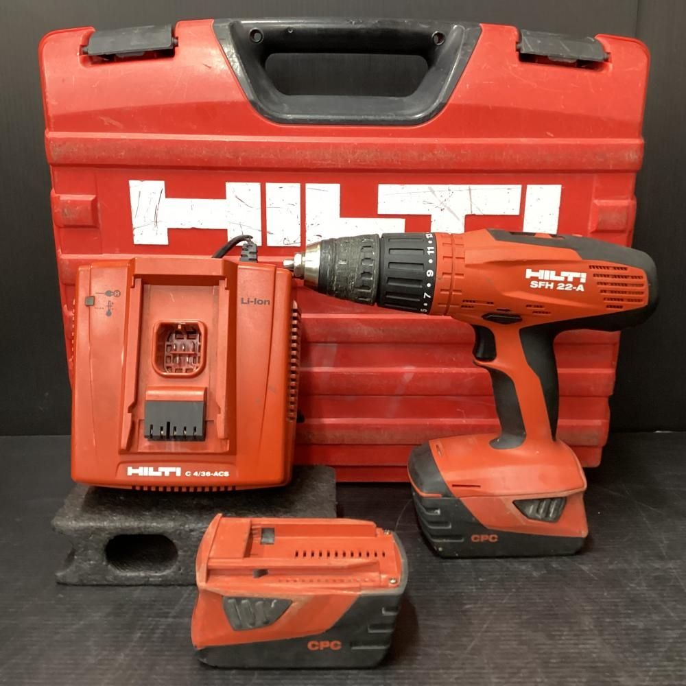 HILTI SFH22-A 充電式ドリルドライバ