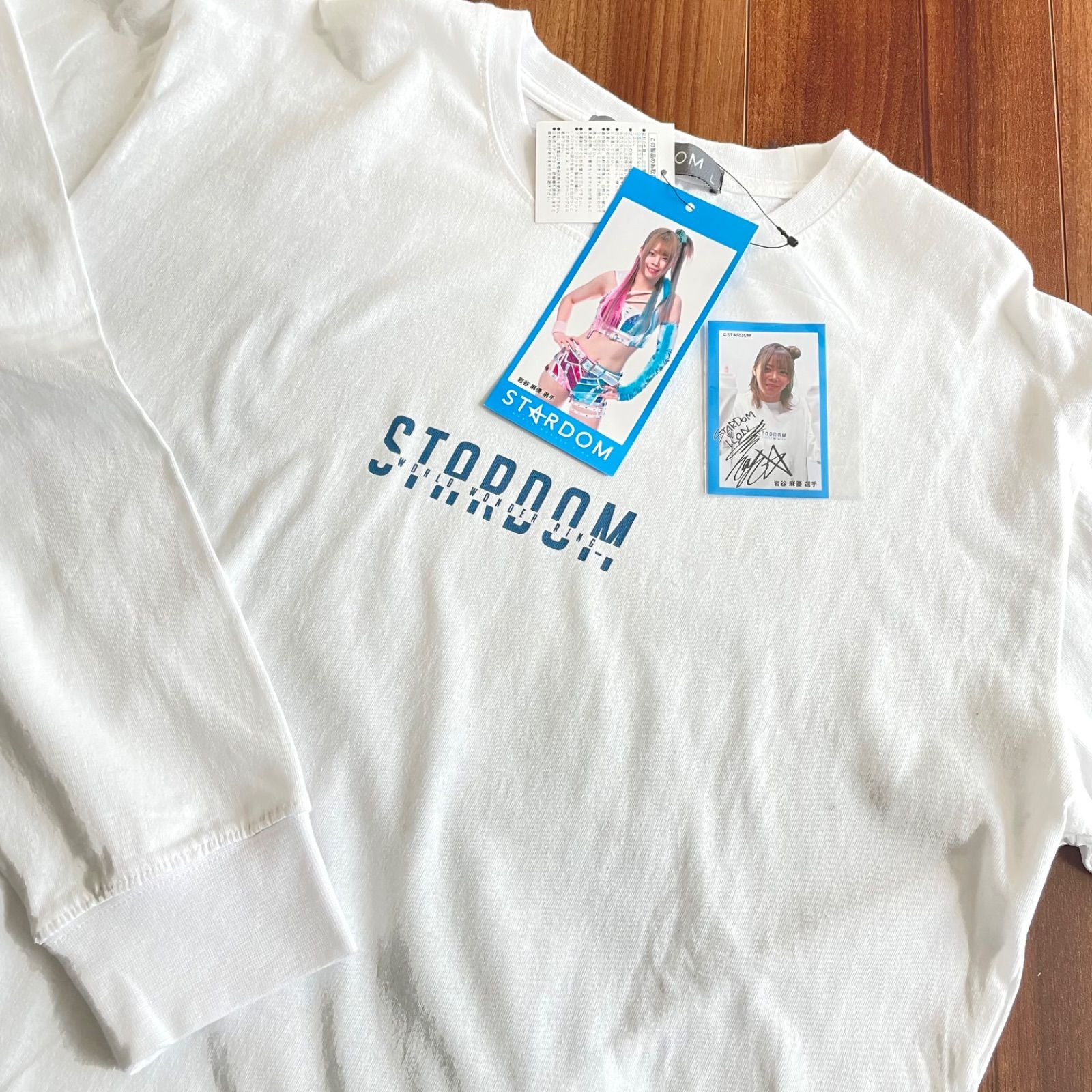 スターダム 岩谷 麻優 選手 長袖Tシャツ ロンT アベイル - メルカリ