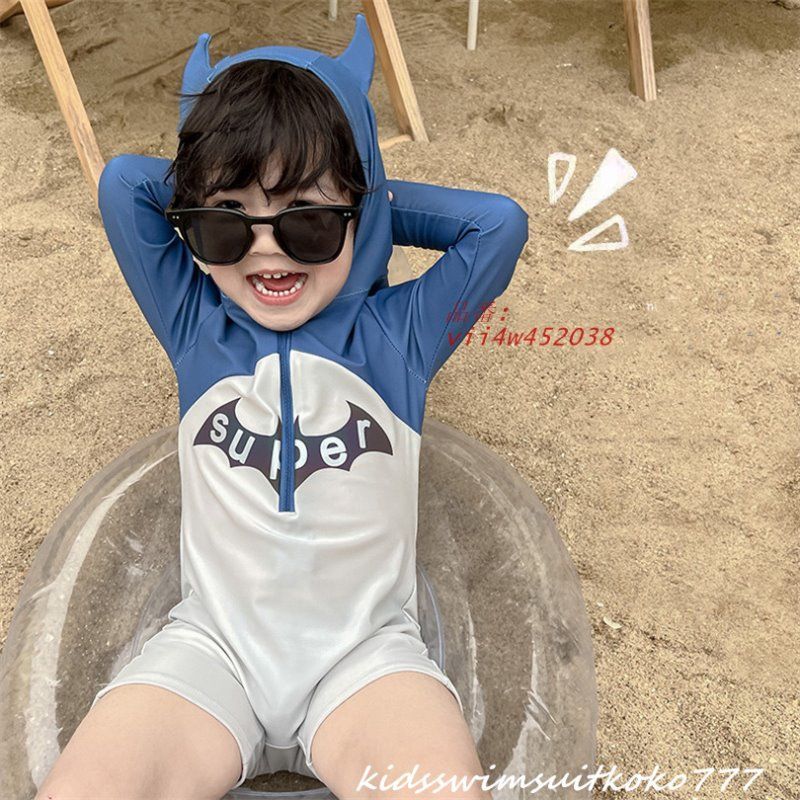 【夏物セール】韓国子供服　キッズ　子供　水着　ラッシュガード　長袖　3点セット ラッシュガード ベビー 水着 韓国 ベビー服 オールインワン ロンパース UVカット 紫外線カット ナチュラル 韓国服 水着 女の子 ラッシュガード  長袖 日焼け防止 夏 アニマル 総柄 90cm 100cm 110cm 120cm 韓国子供服 マリンキャッスル | 湘南の韓国子供服マリンキャッスル